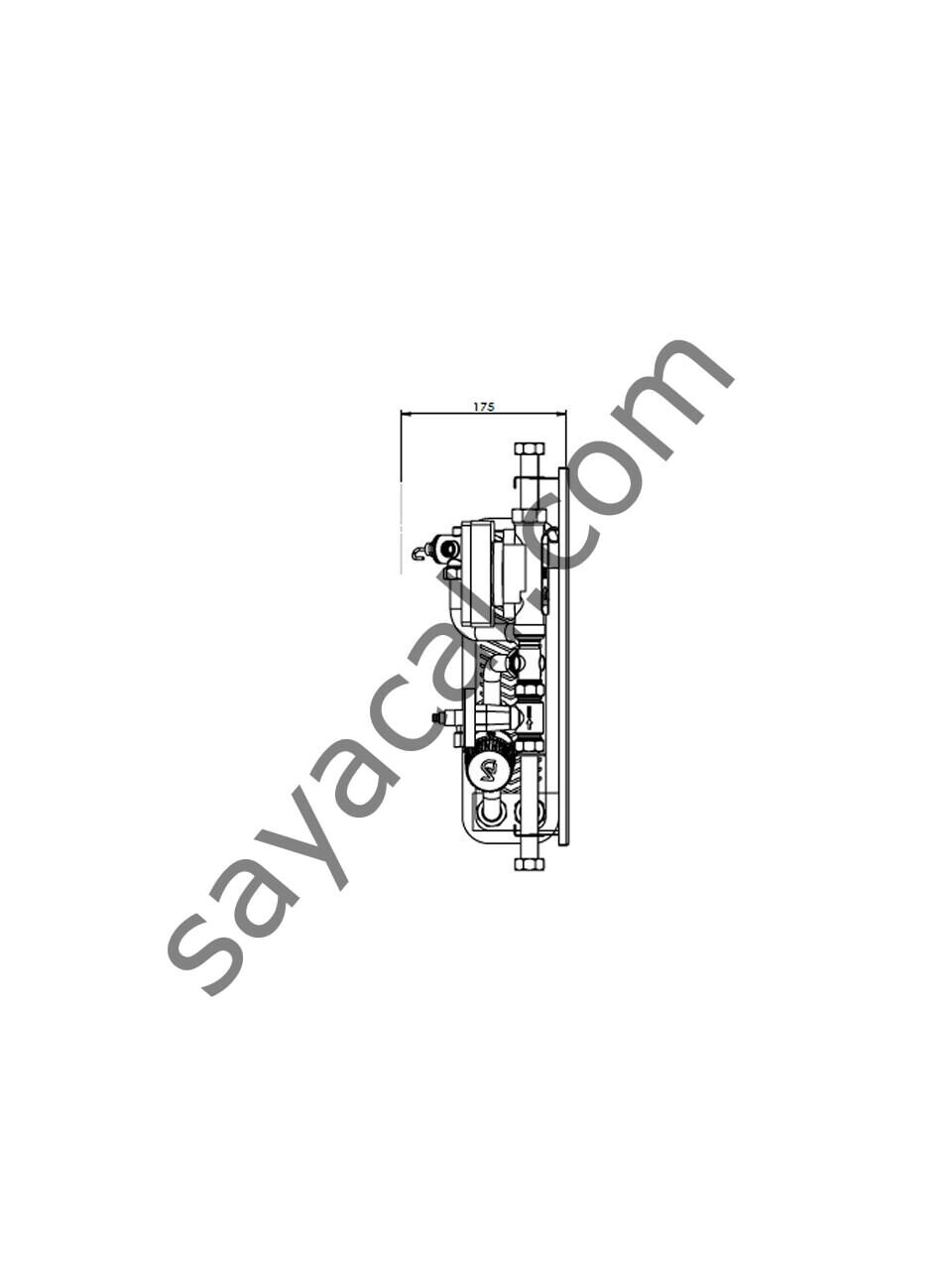 Direct Thermohexa RH Radyotörlü Tip2 - 65 KW Eşanjör Kapasiteli Termostatik Kontrollü Isı İstasyonu
