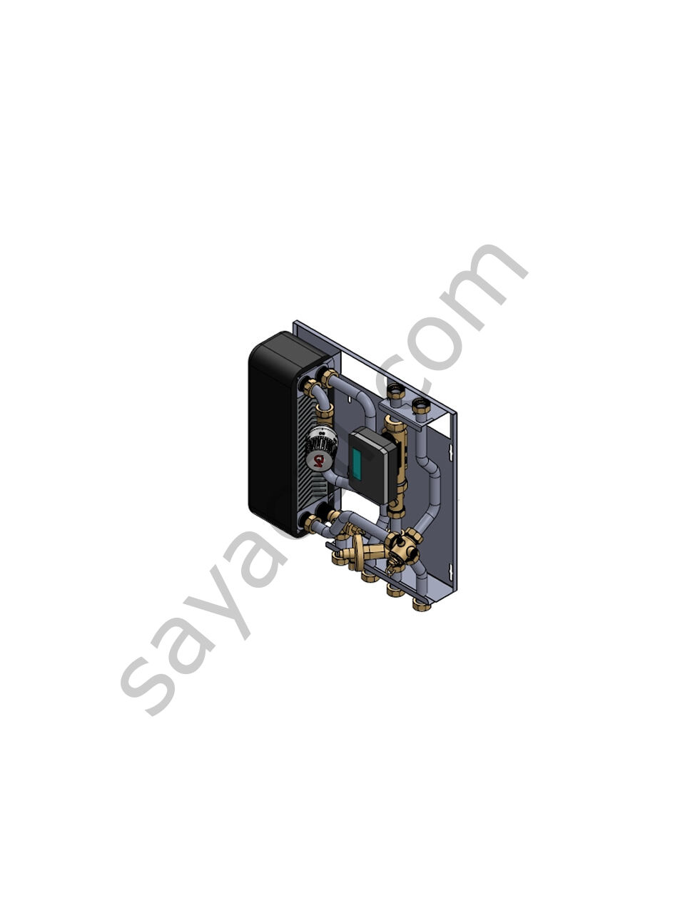 Direct Thermohexa RH Radyotörlü Tip4 - 35 KW Eşanjör Kapasiteli Termostatik Kontrollü Isı İstasyonu